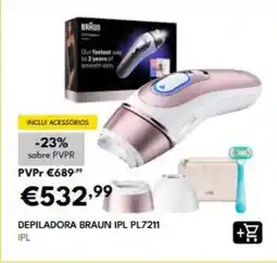 Radio Popular Braun - depiladora ipl pl7211 promoção