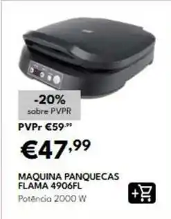 Radio Popular Flama - maquina panquecas 4906fl promoção