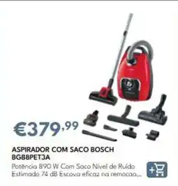 Radio Popular Bosch - aspirador com saco bgb8pet3a promoção