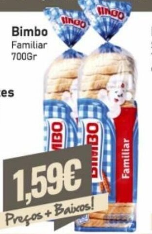 Belita Bimbo Familiar 700g promoção