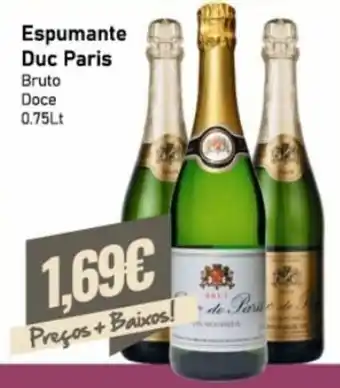 Belita Espumante Duc Paris 0.75L promoção