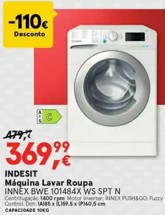 Worten Indesit Máquina Lavar Roupa promoção