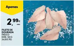 Continente filete de dourada fresco promoção