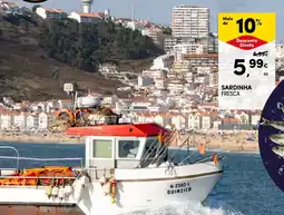 Continente Sardinha fresca promoção