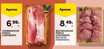 Continente Lombinhos de porco continente promoção