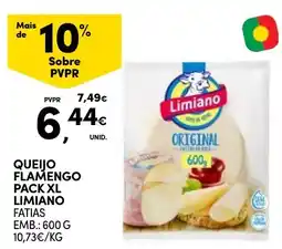 Continente Queijo flamengo pack xl limiano promoção