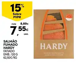 Continente Salmão fumado hardy promoção