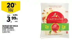 Continente queijo de vaca castelões promoção