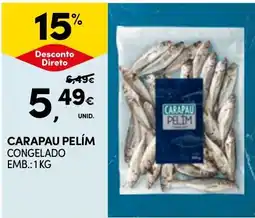 Continente carapau pelím promoção