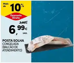 Continente Posta solha congelada promoção