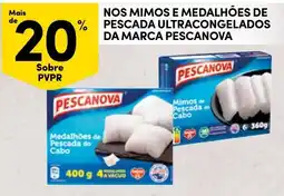 Continente medalhões de pescada do cabo pescanova promoção