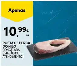 Continente Posta de perca do niло congelada promoção