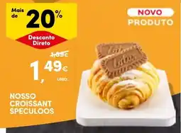 Continente nosso croissant speculoos promoção
