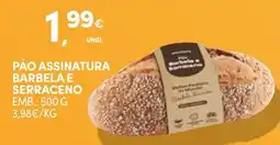 Continente Pão assinatura barbela e sarraceno promoção