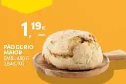 Continente Pão de rio maior promoção