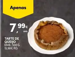 Continente Tarte de queijo promoção