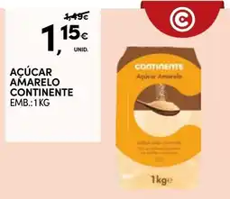 Continente Açúcar amarelo continente promoção