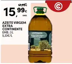 Continente Azeite virgem extra continente promoção