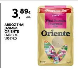 Continente Arroz thai jasmim oriente promoção