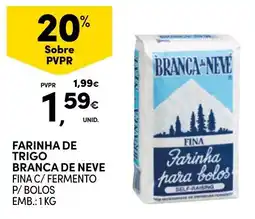 Continente Farinha de trigo branca de neve promoção