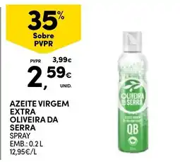 Continente Azeite virgem extra oliveira da serra promoção