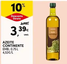 Continente azeite continente promoção
