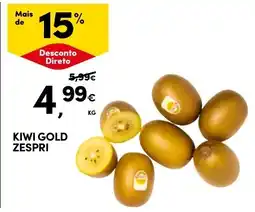 Continente kiwi gold zespri promoção