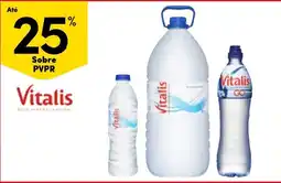 Continente Vitalis água mineral natural promoção
