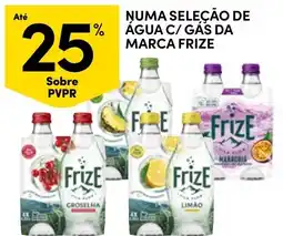 Continente Água c/ gás da marca frize promoção