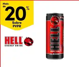 Continente Hell energy drink classic promoção