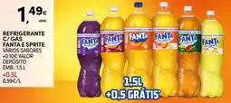 Continente Fanta e sprite vários sabores promoção