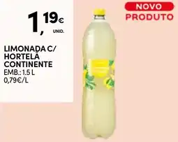 Continente Limonada c/ hortelã continente promoção