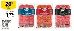 Continente Salsichão/Chouriço/Salame Elpozo promoção