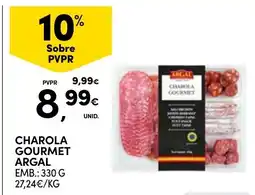 Continente charola gourmet argal promoção
