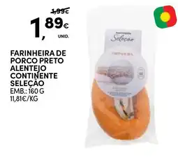 Continente Farinheira de porco preto alentejo continente seleção promoção