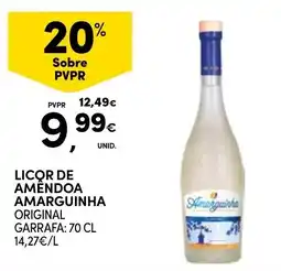 Continente Licor de amêndoa amarguinha original promoção