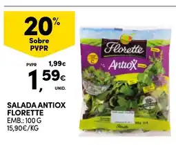 Continente salada antiox florette promoção