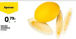 Continente melão amarelo inteiro promoção