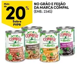 Continente Compal do Horta no grão e feijão promoção