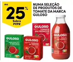Continente Guloso polpa de tomate promoção