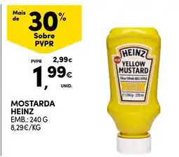 Continente Mostarda heinz promoção