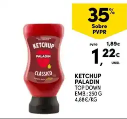 Continente Ketchup paladin promoção