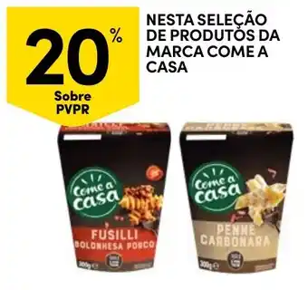 Continente Come a casa fusilli bolonhesa porco promoção