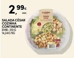 Continente Salada césar cozinha continente promoção