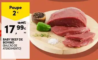 Continente Baby beef de bovino promoção