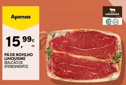 Continente Pá de novilho limousine promoção