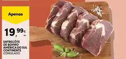 Continente Entrecôte de bovino américa do sul continente (congelado) promoção