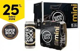 Continente super bock stout mini promoção