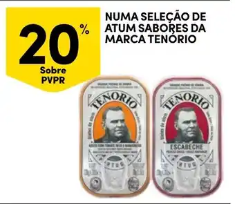 Continente Atum sabores da marca tenorio promoção