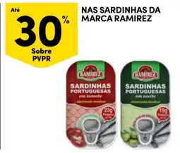 Continente sardinhas portuguesas da marca ramirez promoção